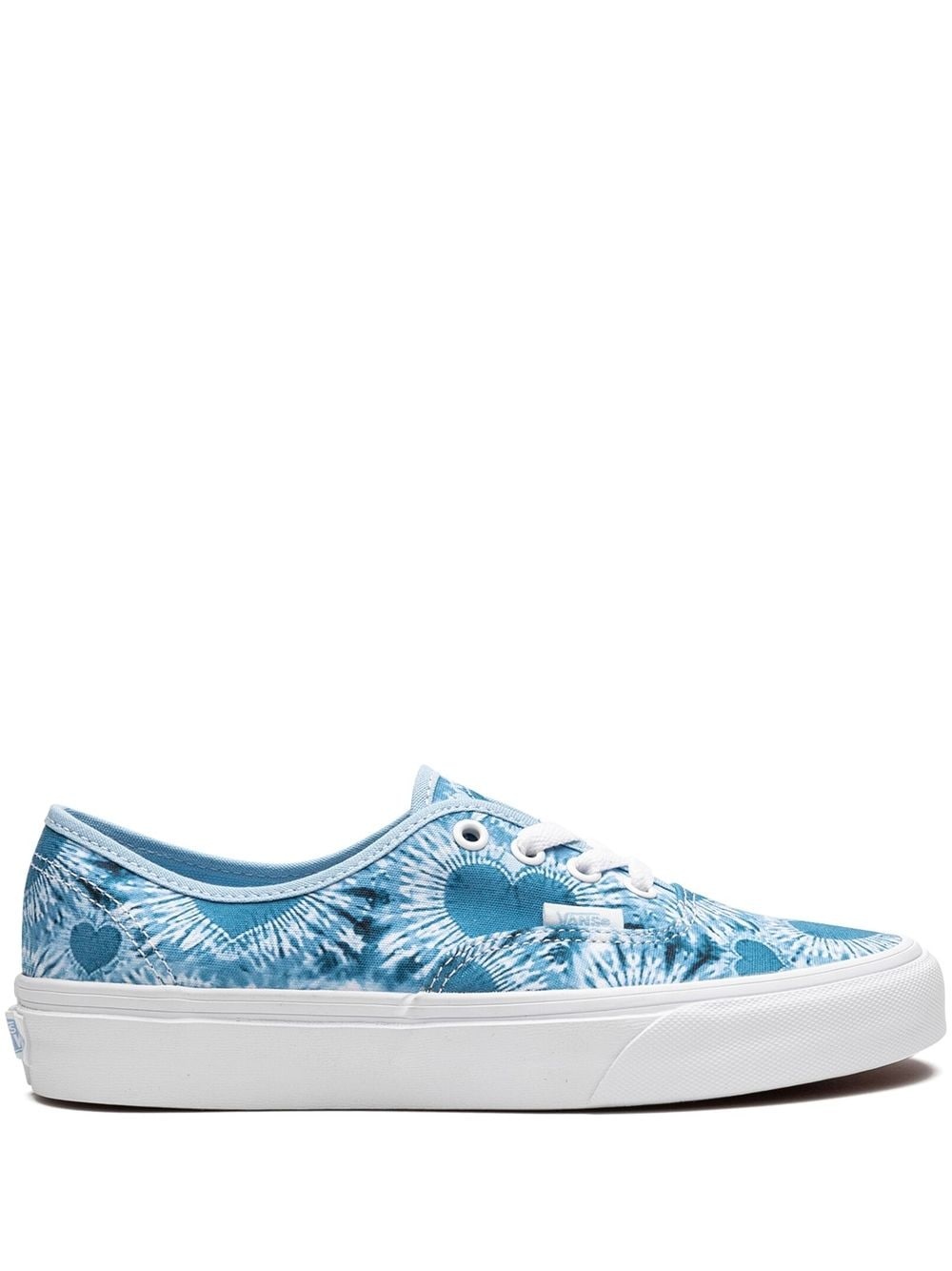 Authentic tie-dye heart sneakers - 1