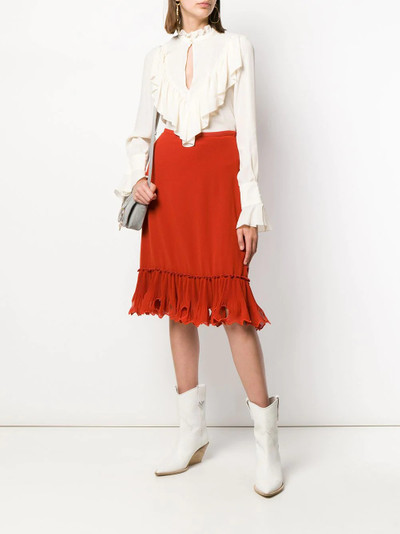 See by Chloé embellished hem skirt outlook