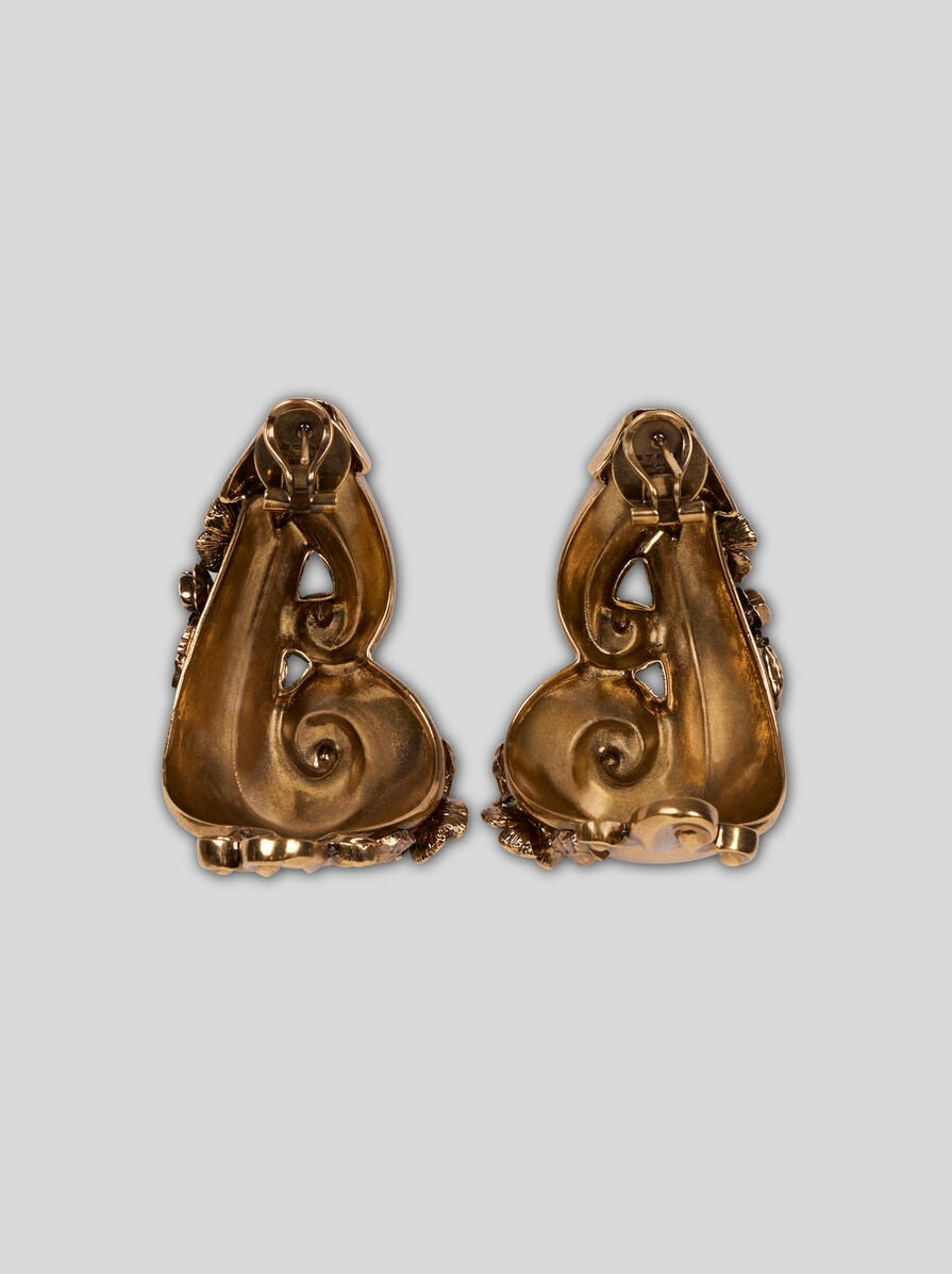 CURLY CLIP EARRINGS - 3