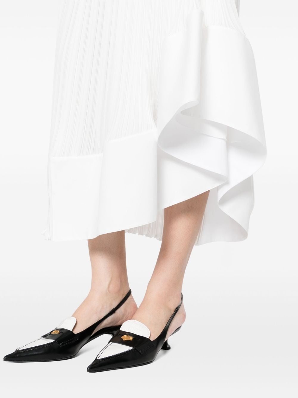 midi pleated skirt - 5