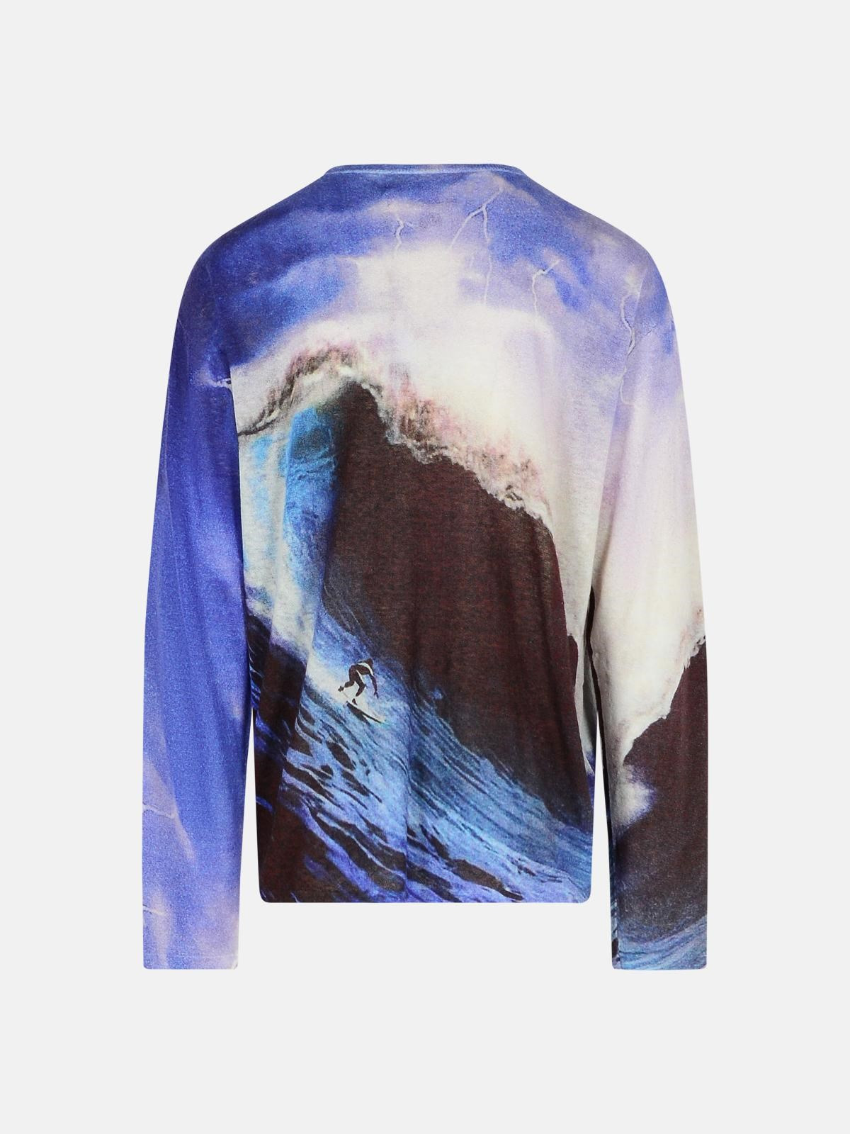 MULTICOLOR NYLON BLEND SWEATER - 3