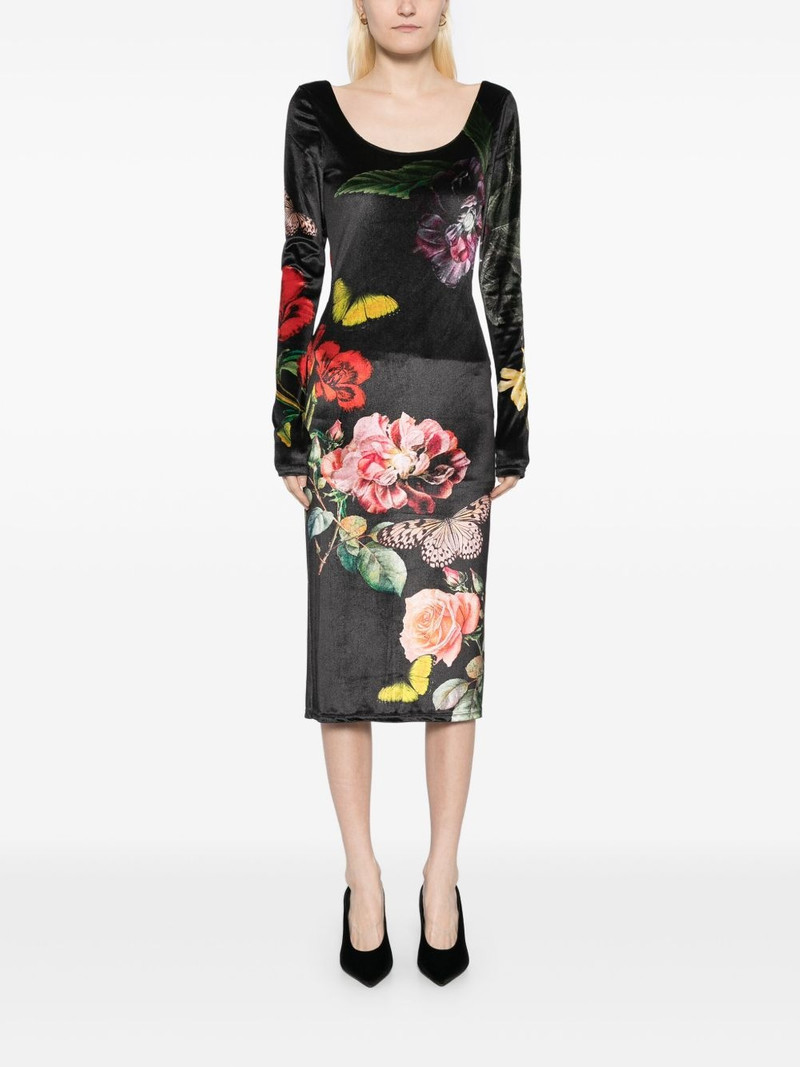 Alice + Olivia Delora midi dress outlook