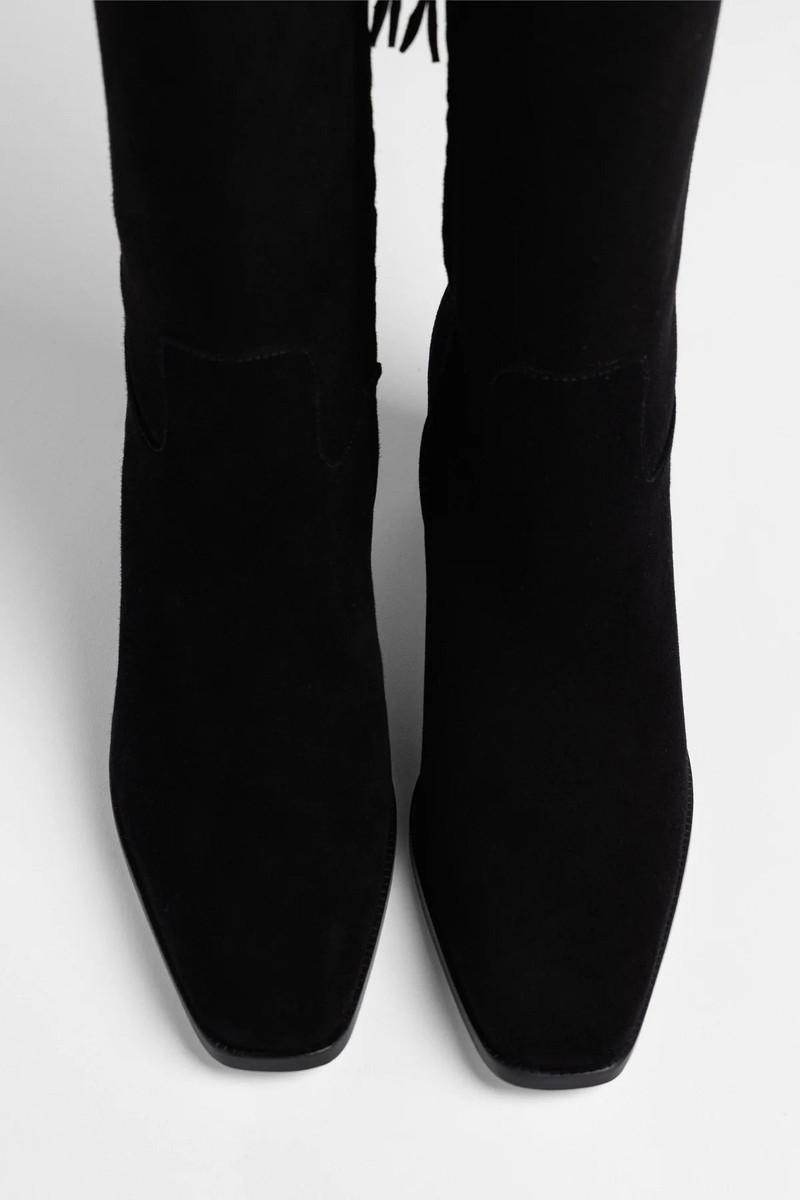 Alexis Boot Black Suede 5