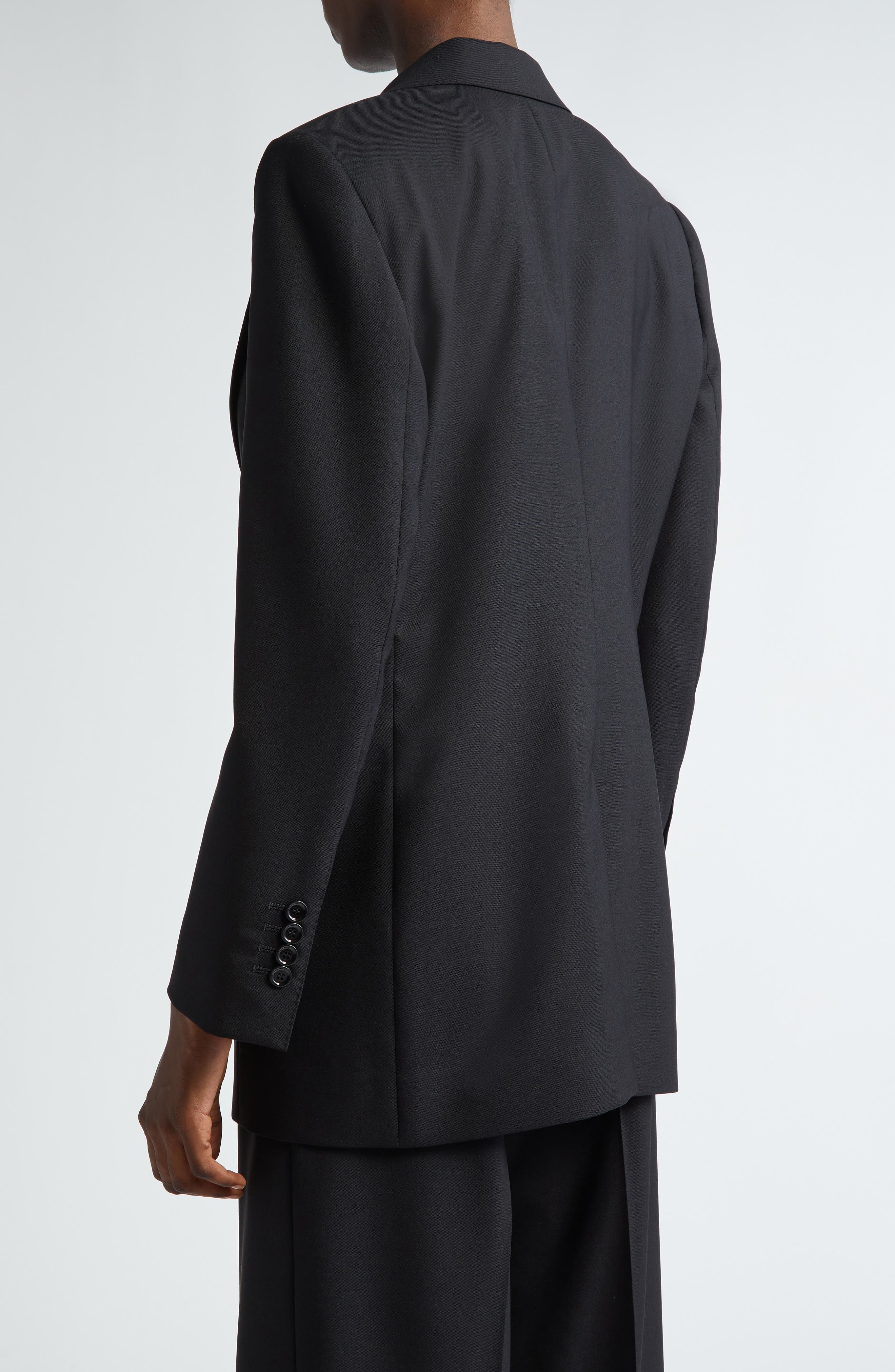 Dolce&Gabbana Wool Blazer in Nero at Nordstrom - 3
