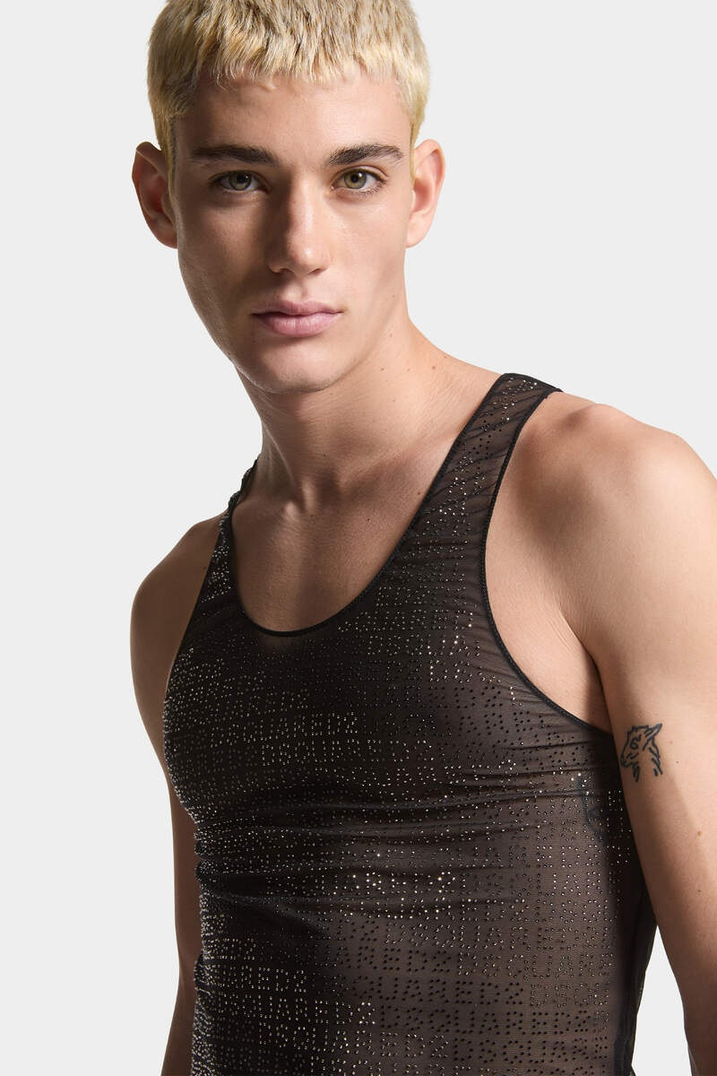 DSQUARED2 EVENING TULLE TANK TOP 5