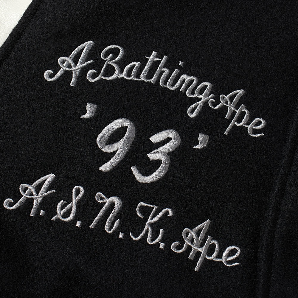 A Bathing Ape Varsity Jacket - 4