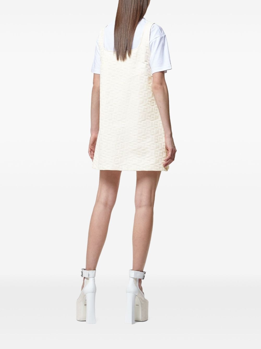 Monogram mini dress - 4