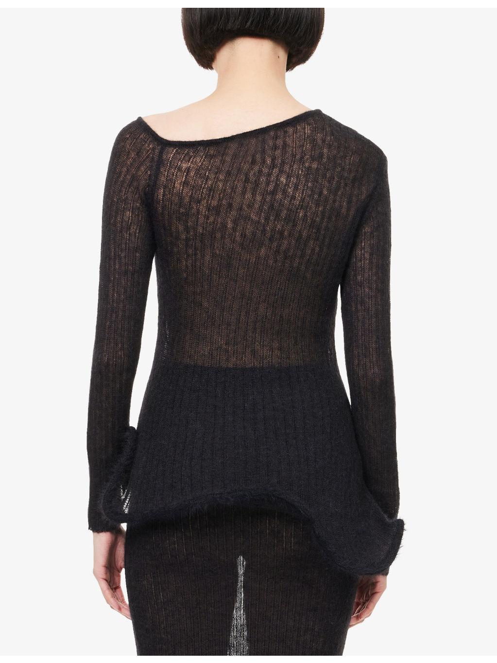 Pixie Alpaca Wavy Alpaca-Blend Top - 4