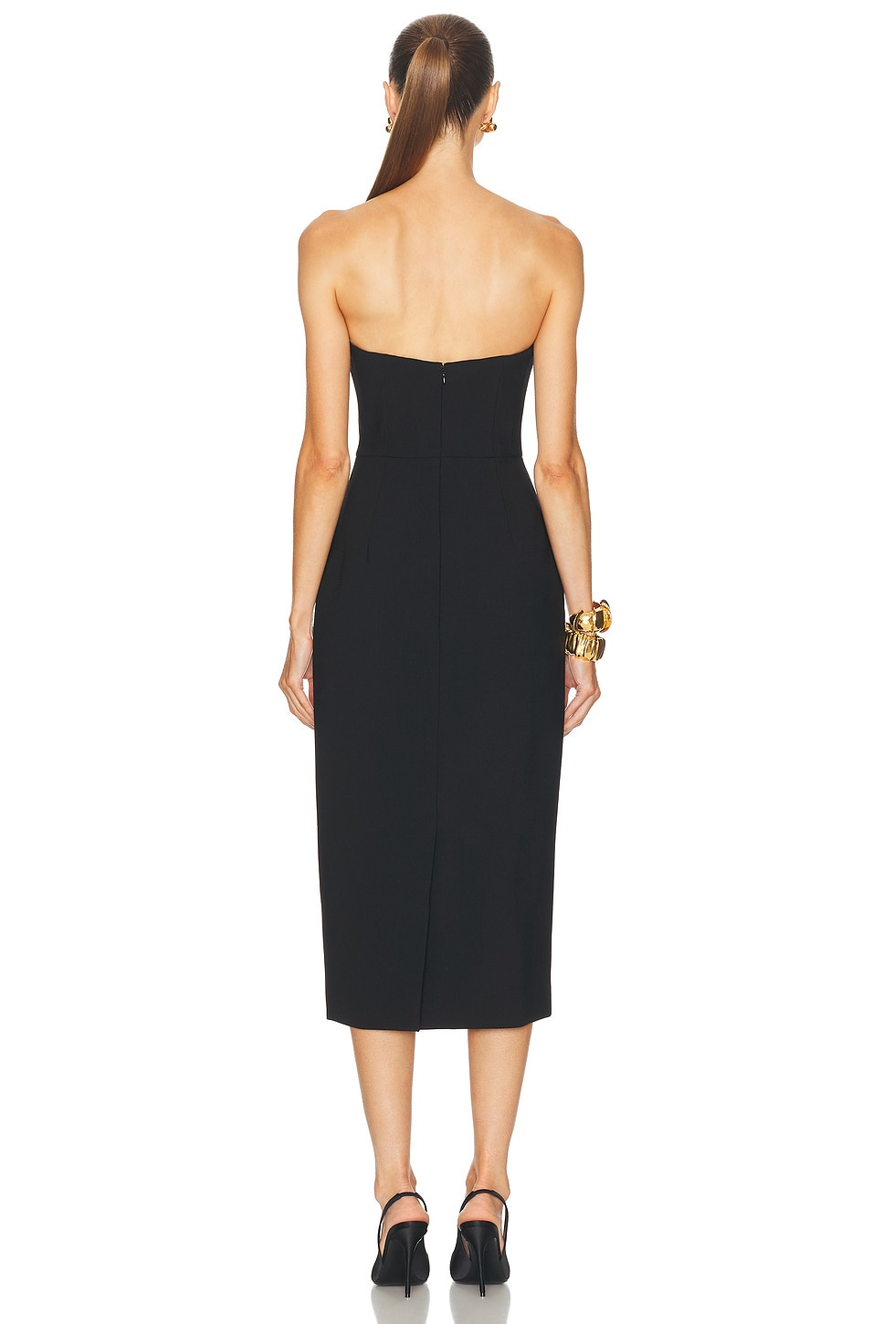 Sweetheart Midi Dress - 3