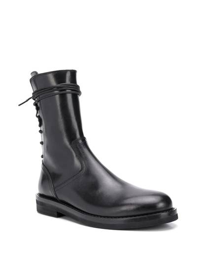 Ann Demeulemeester rear lace-up ankle boots outlook