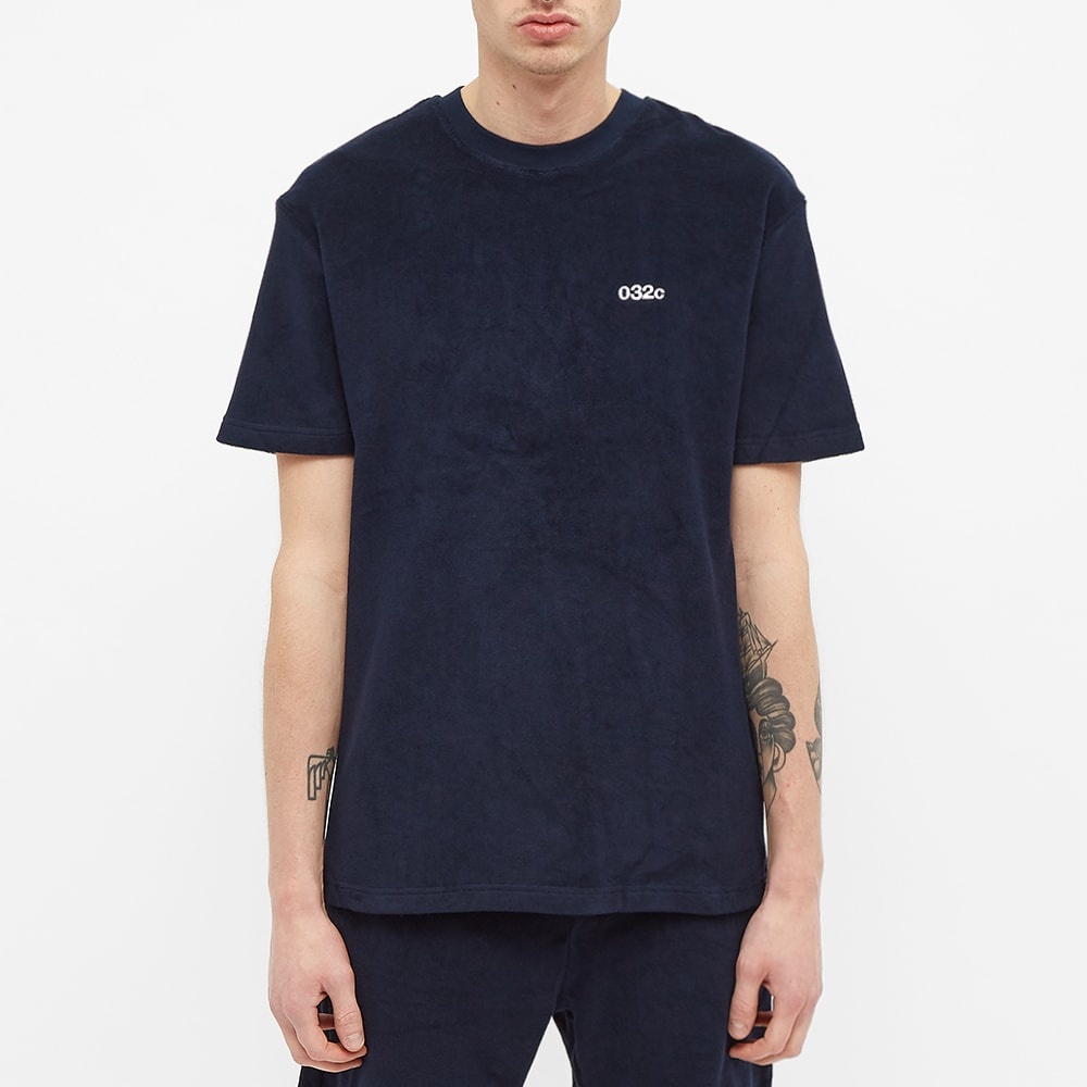 032c Logo Embroidered Terry Tee - 3