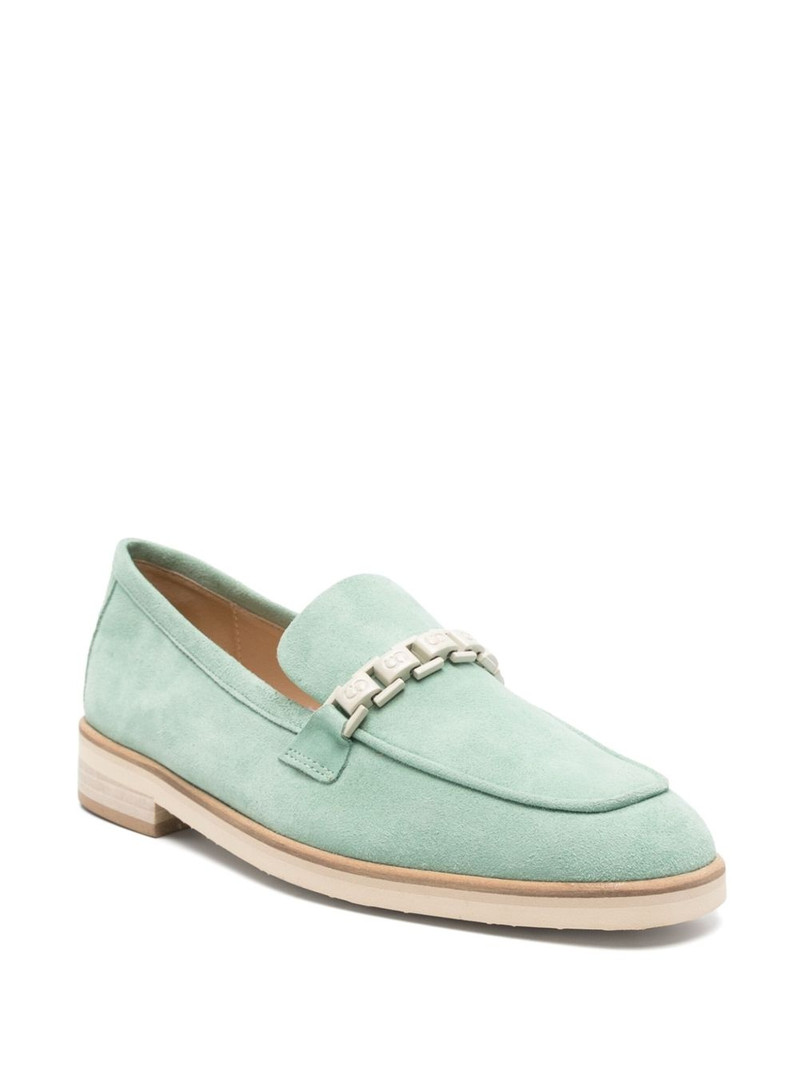 CASADEI suede loafers outlook