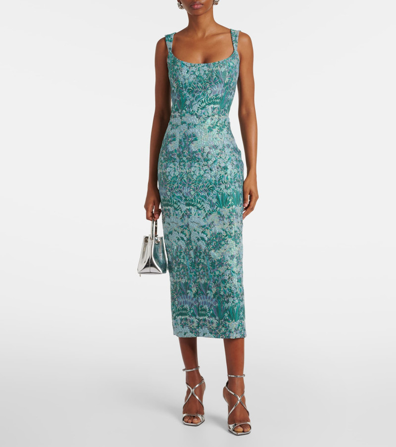 markarian Brocade corset dress outlook