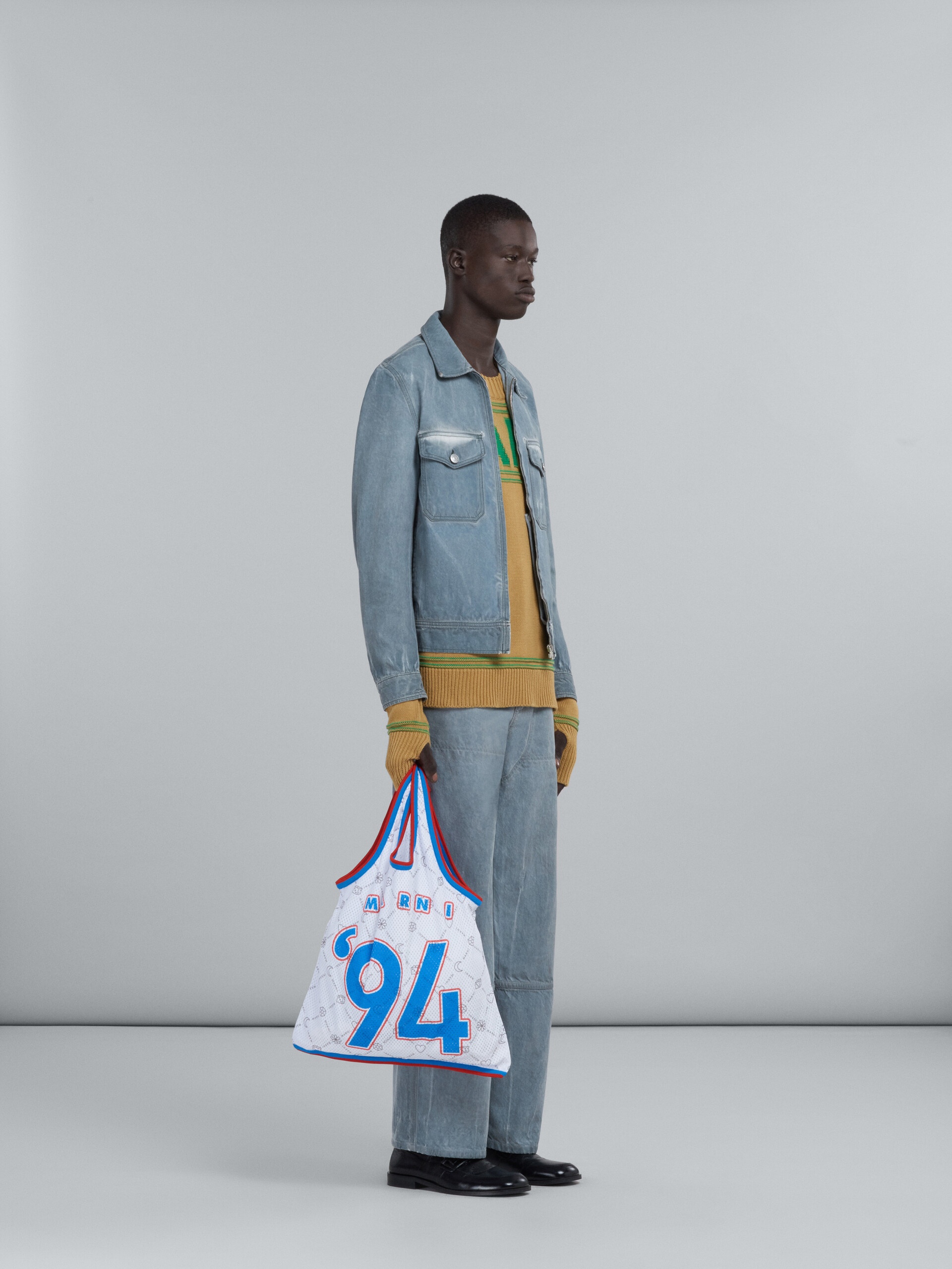 GREY COTTON DRILL JACKET - 6