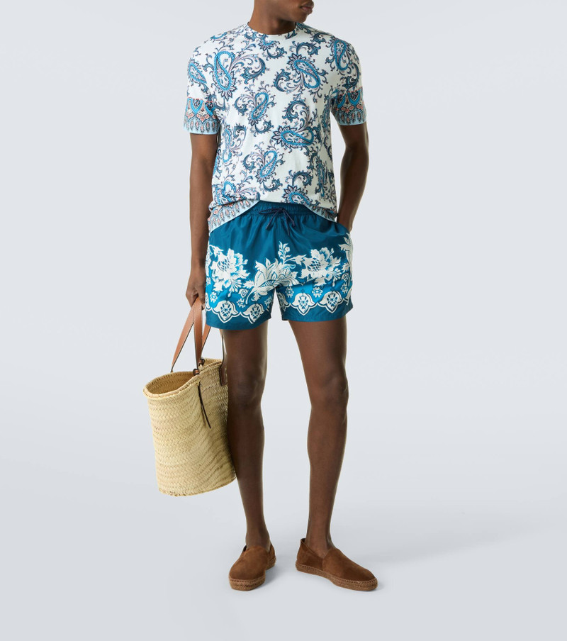 Etro Paisley cotton T-shirt outlook