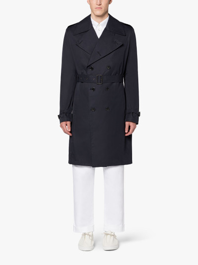 Mackintosh ST ANDREWS NAVY COTTON TRENCH COAT outlook