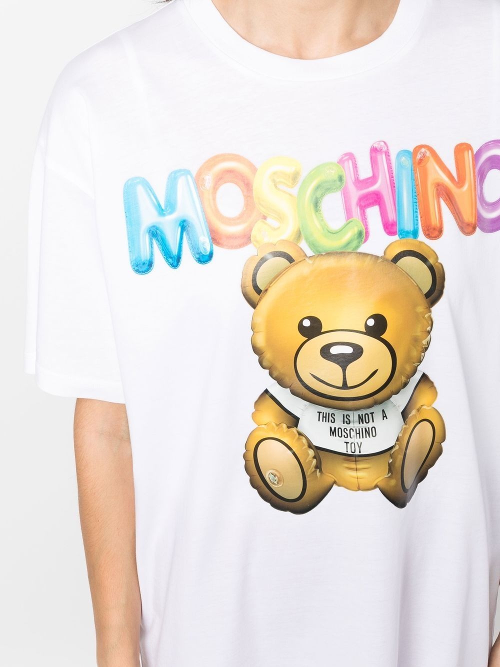 Teddy Bear motif T-shirt - 5