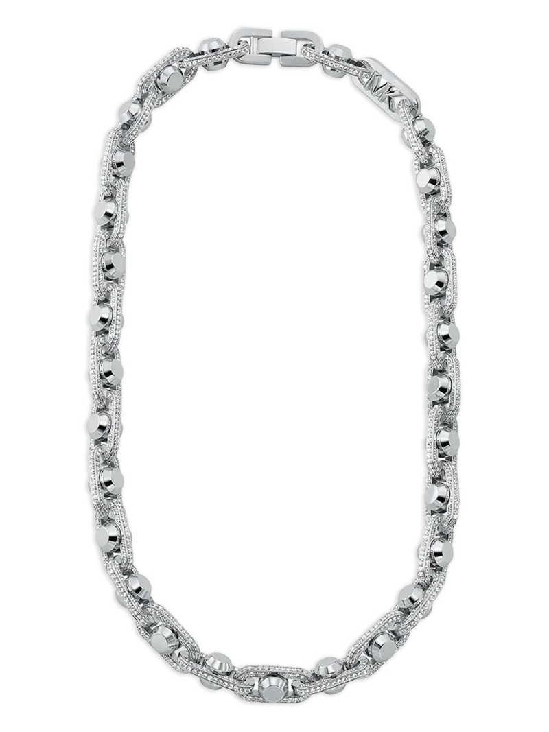 studded chain necklace 1