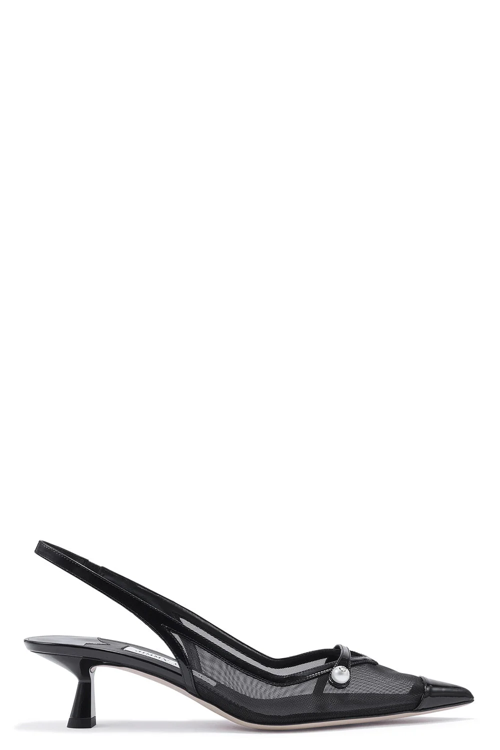 Amita Slingback Pump - Black - 1