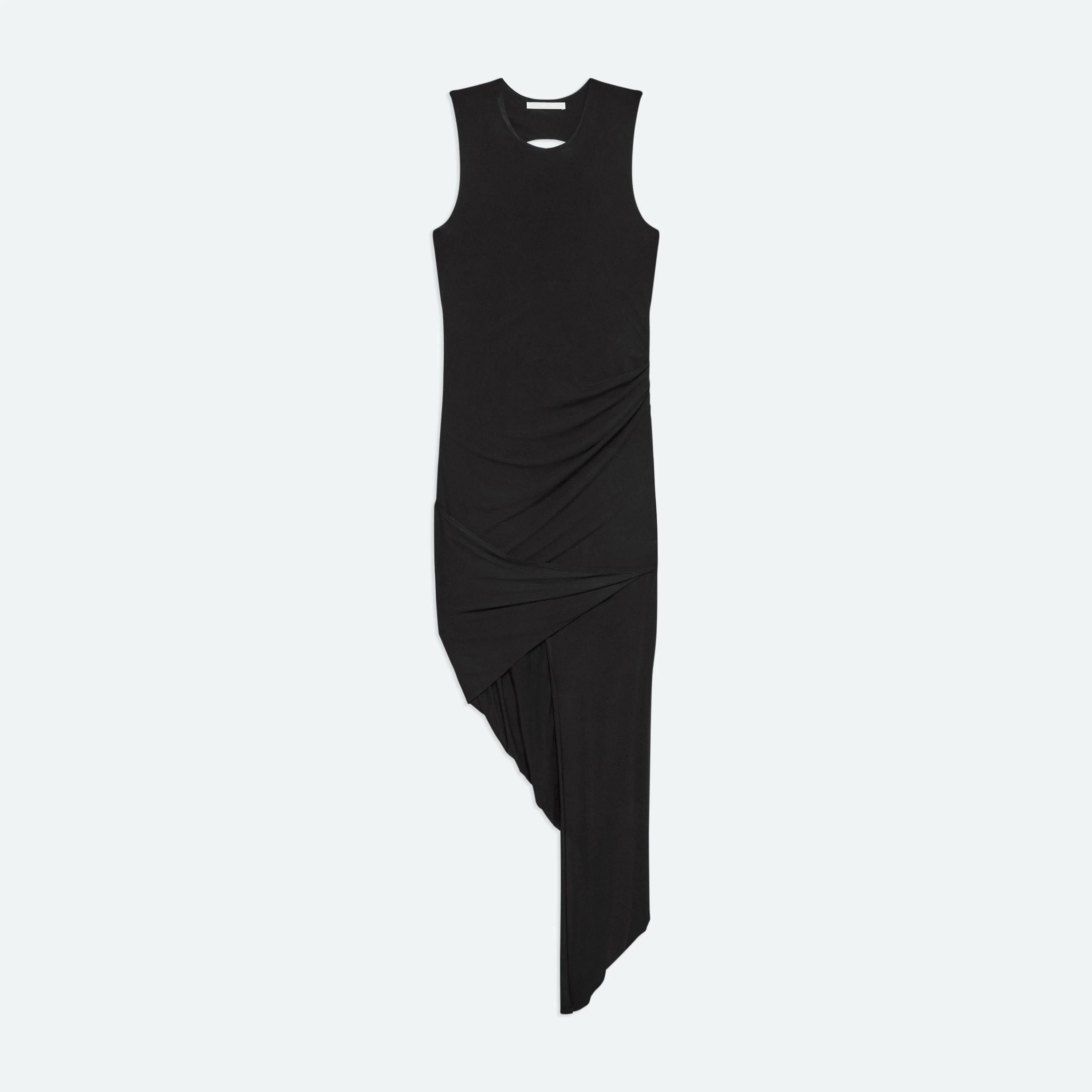 TWISTED DRAPE DRESS - 1