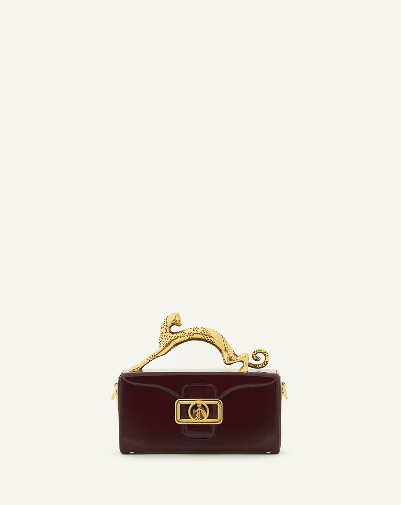 PENCIL CAT NANO PATENT LEATHER BAG 1