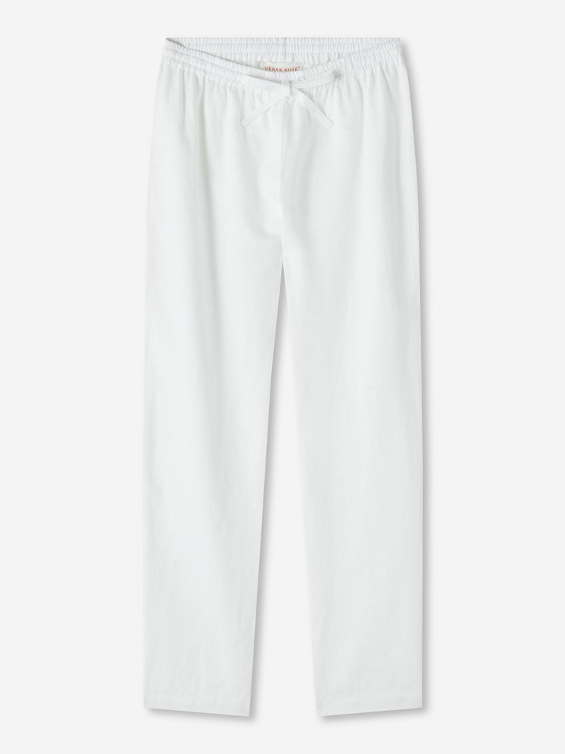 Women's Trousers Vienna Linen White - 1