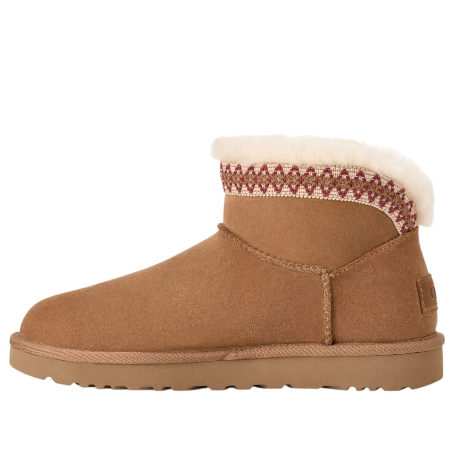 (WMNS) UGG Classic Ultra Mini Taslyn-Snow Boots 'Chestnut' 1174496-CHE - 1
