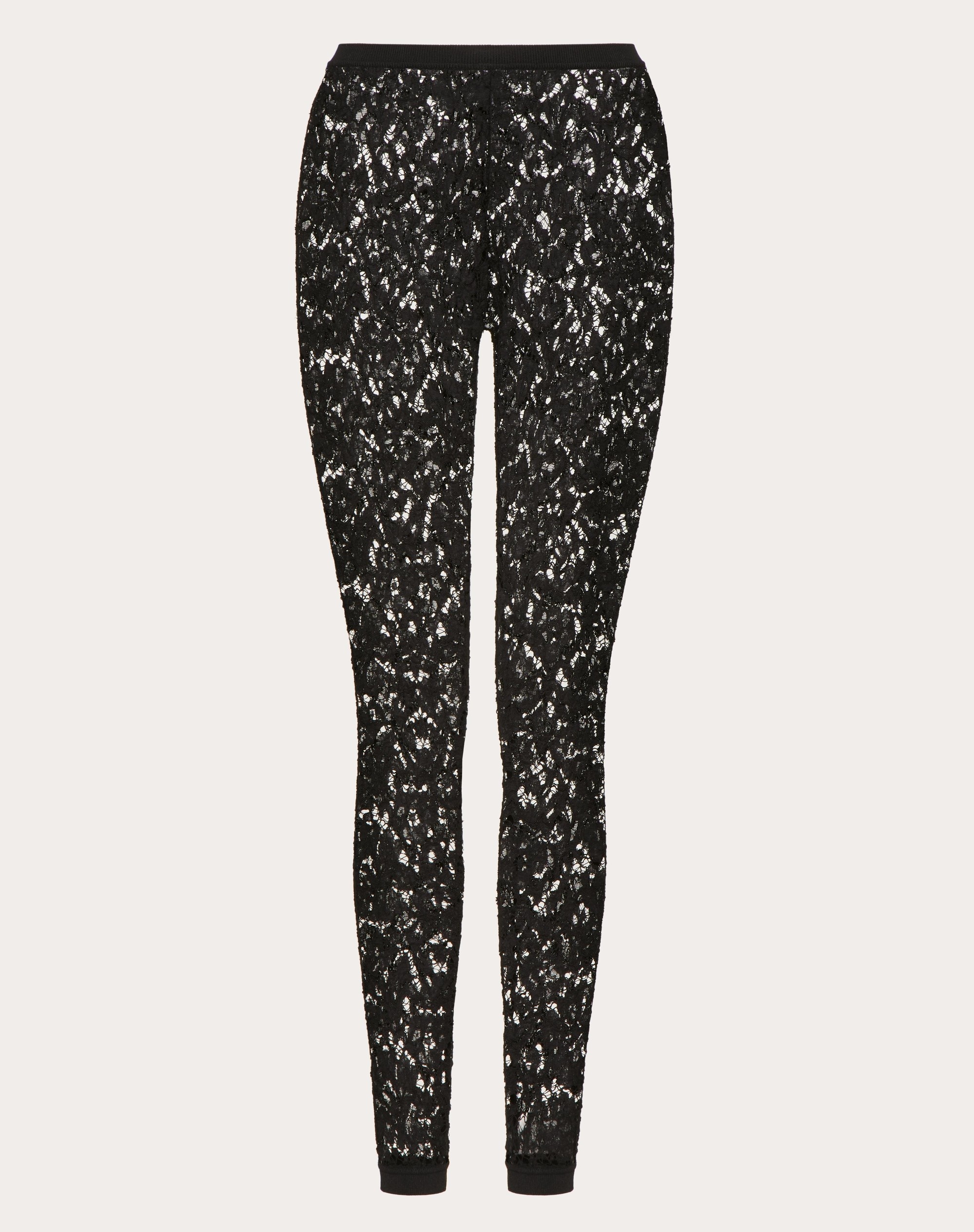 HEAVY LACE STRETCH LEGGINGS - 1