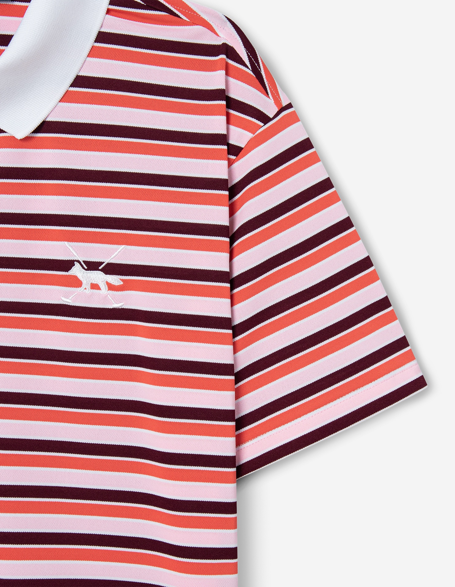 Women Stripe Polo - 8