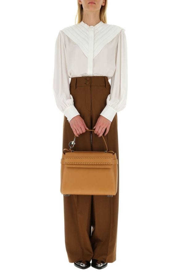 【送料&関税込】ChloAC Biscuit Leather Nacha Handbag Chloé Biscuit leather Nacha handbag | gebnegozionline