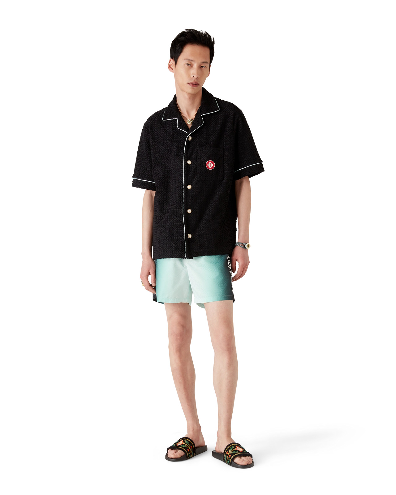 Gradient Jacquard Swim Shorts - 2
