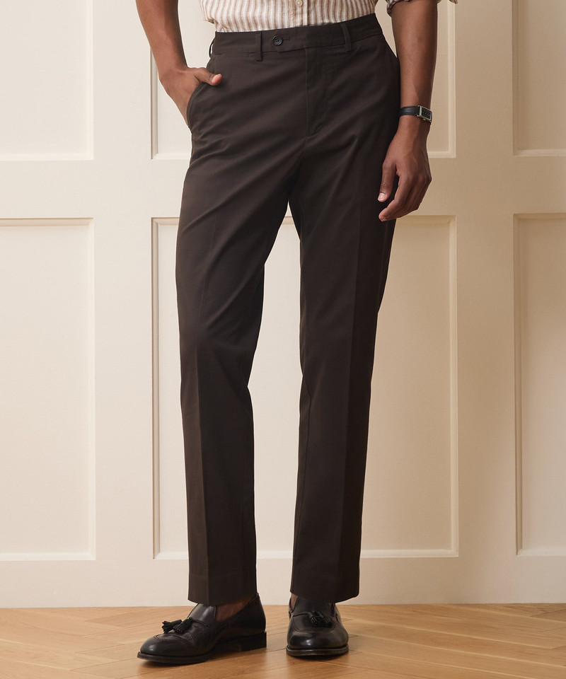 TODD SNYDER Italian Brushed Cotton Sutton Trouser outlook