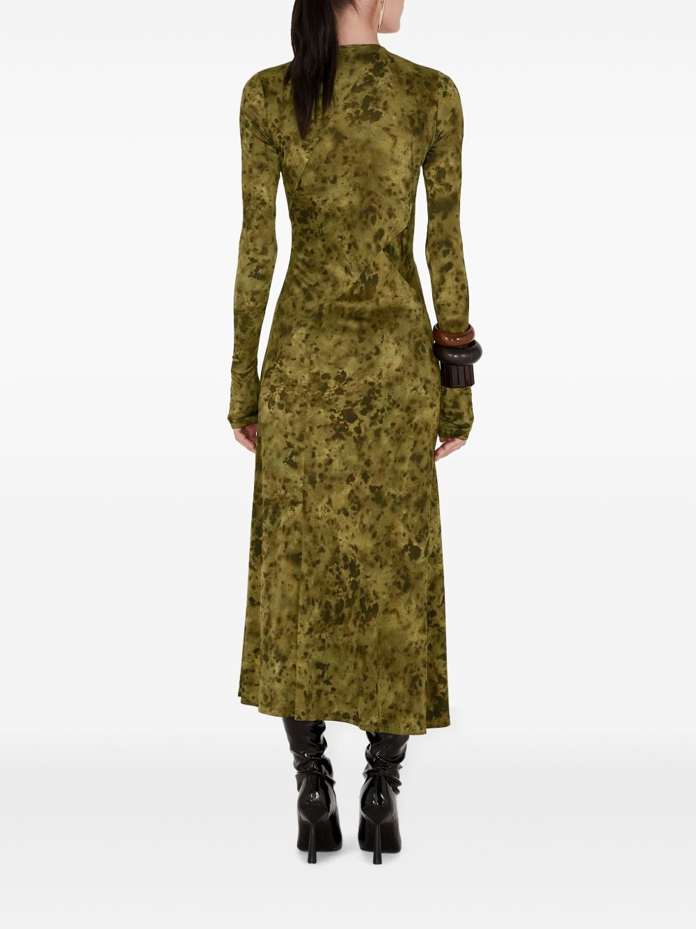printed dress - 4