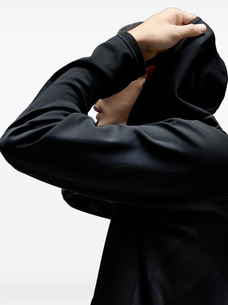 OAKLEY logo-detail zip-up hoodie outlook