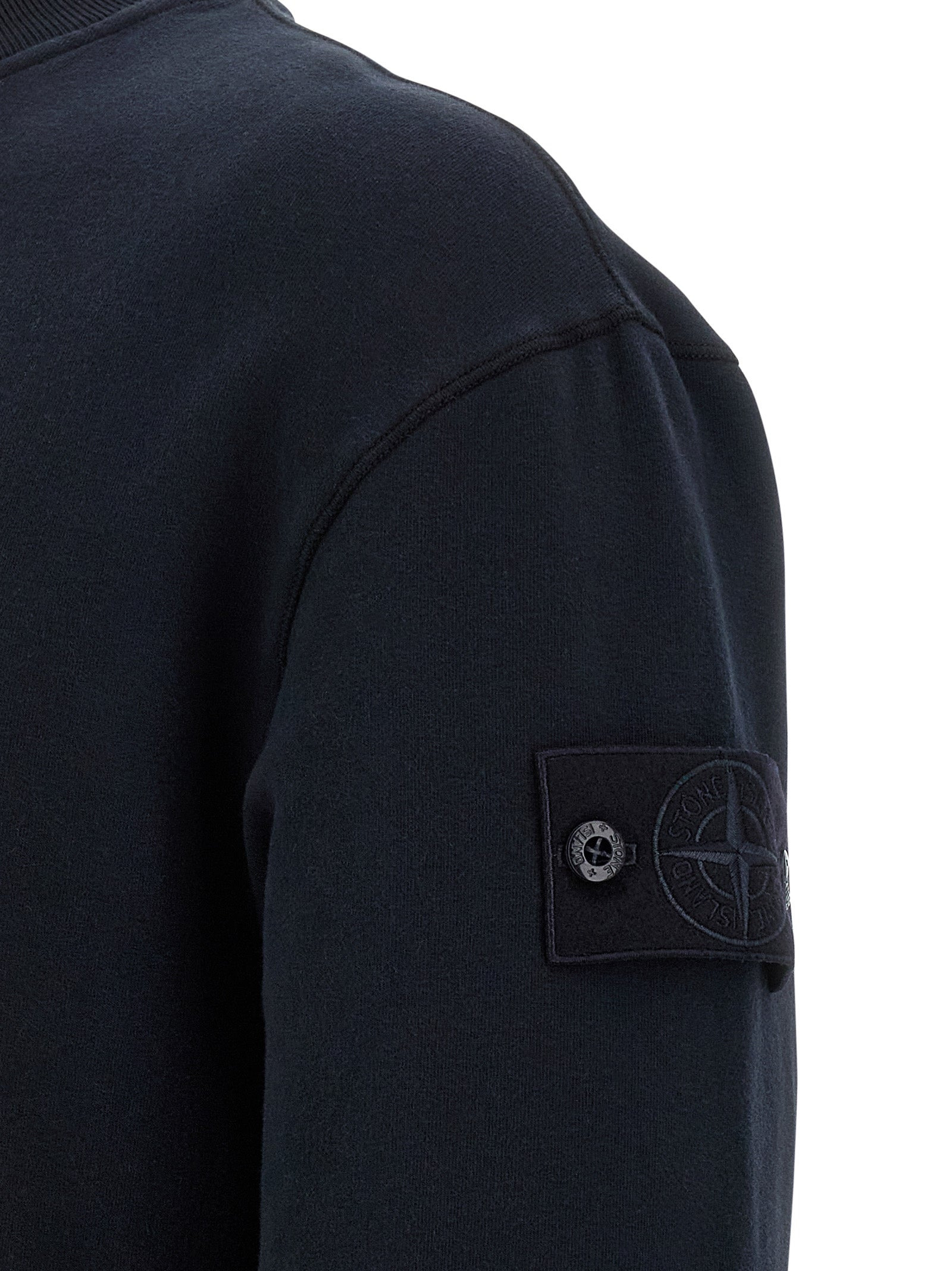 Logo Badge Sweatshirt Blue - 4