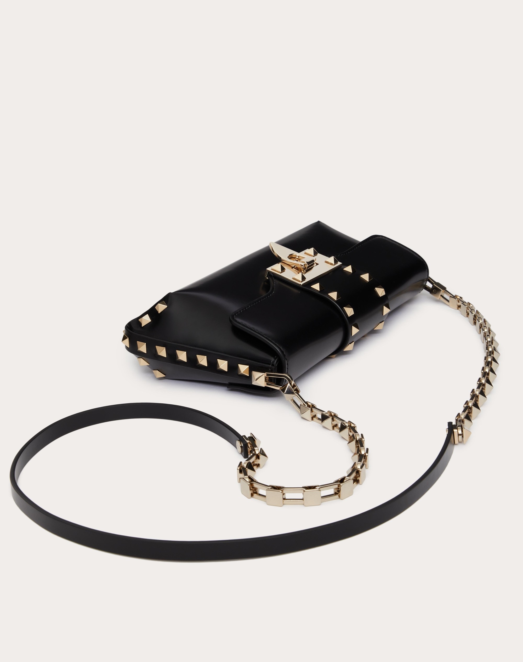 ROCKSTUD BRUSHED CALFSKIN SHOULDER BAG - 5