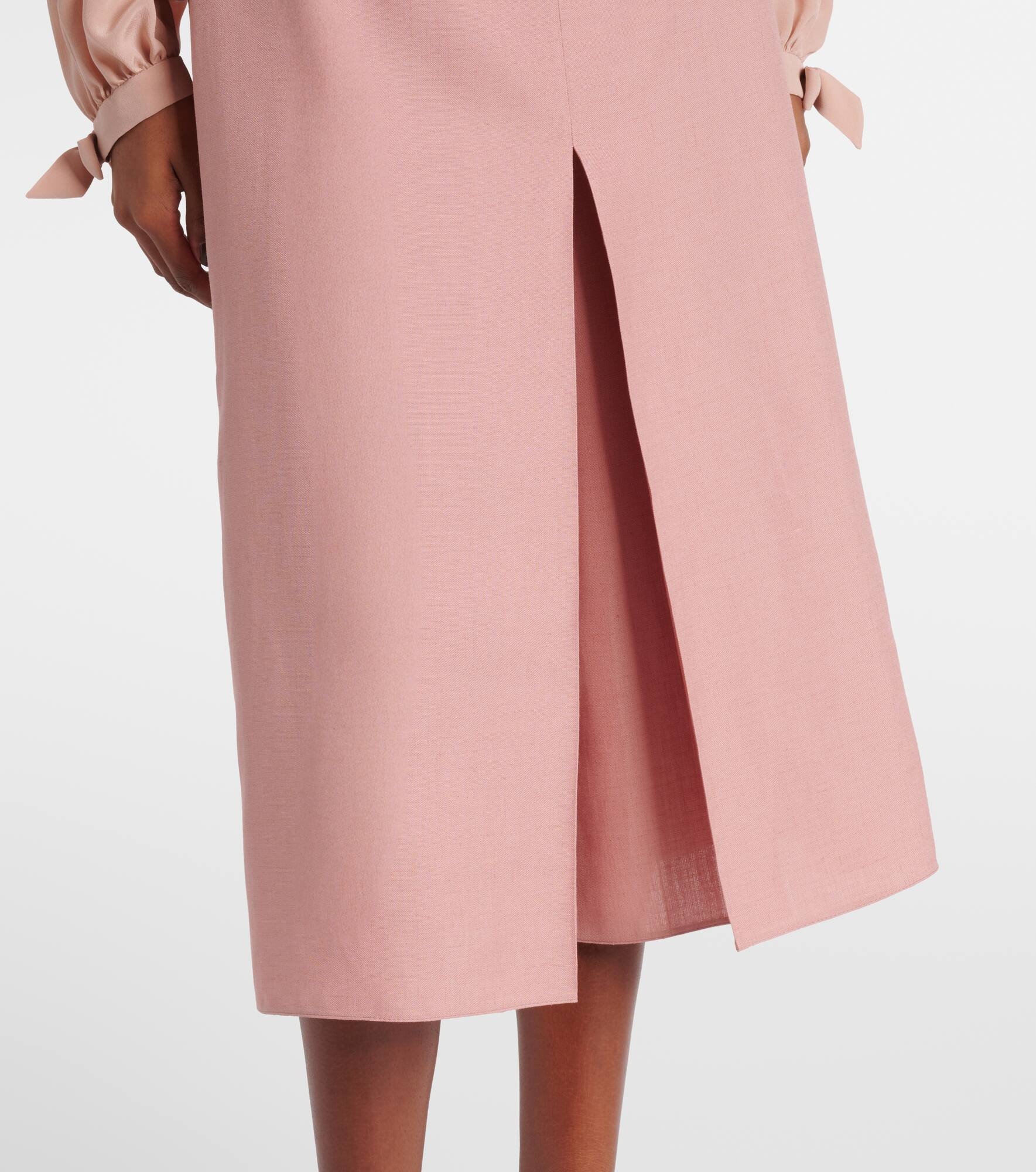 High-rise wide-leg skort - 5