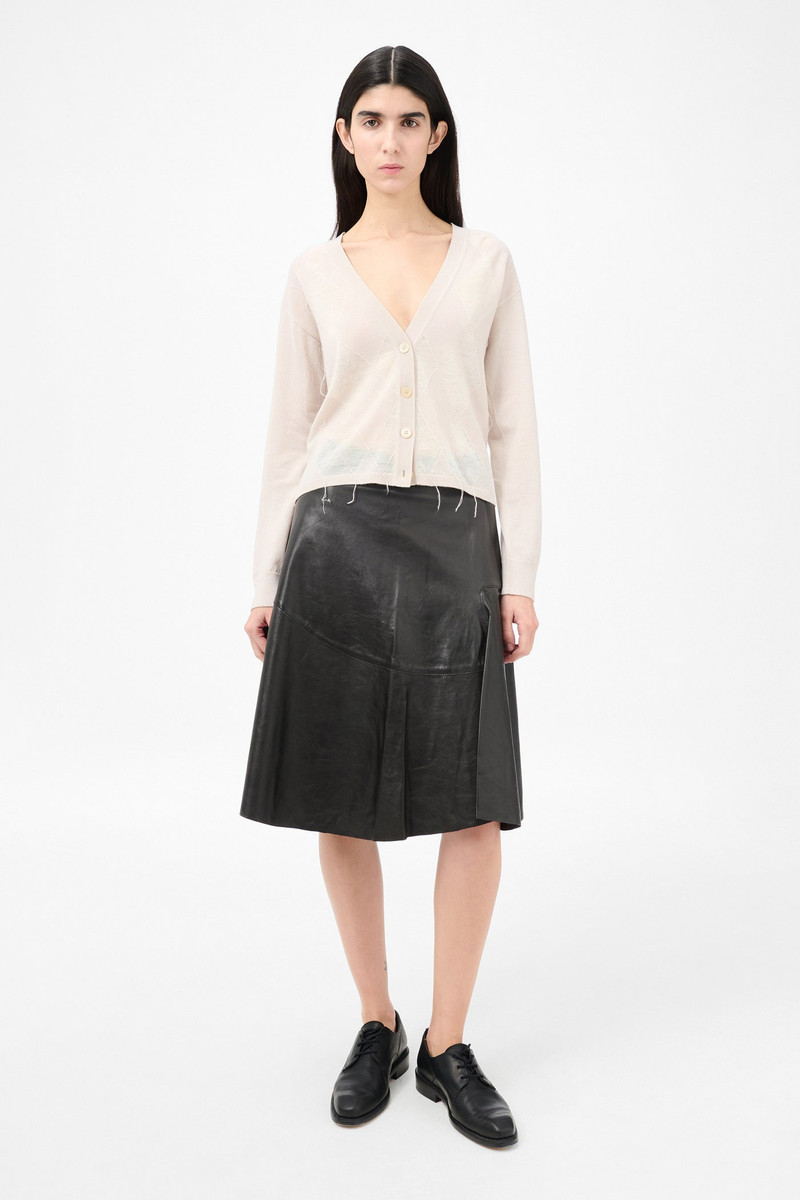 Our Legacy Ivy Cardigan Blossom Argyle Fine Wool outlook