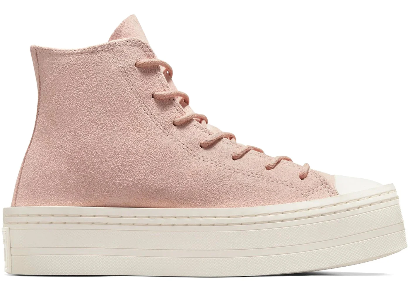Converse Chuck Taylor All Star Modern Lift Platform Hi Pink Sage Egret (Women's) - 1