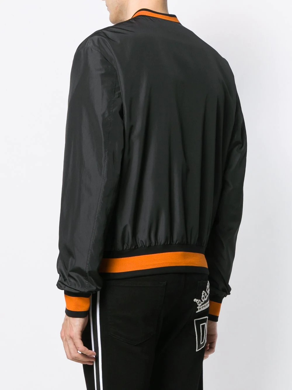 logo plaque bomber jacket - 4