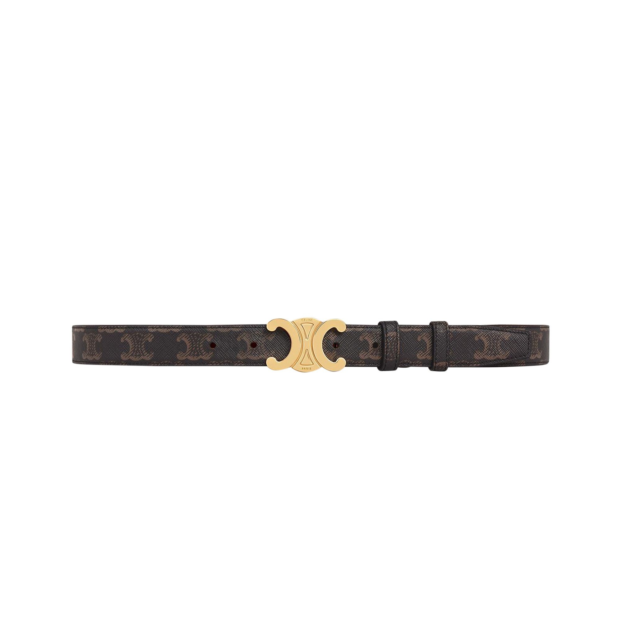 CELINE Medium Triomphe Belt 'Tan' - 1