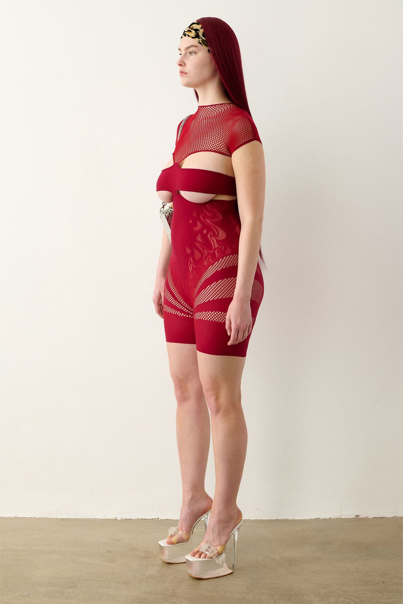 POLLARD PLAYSUIT RED 5