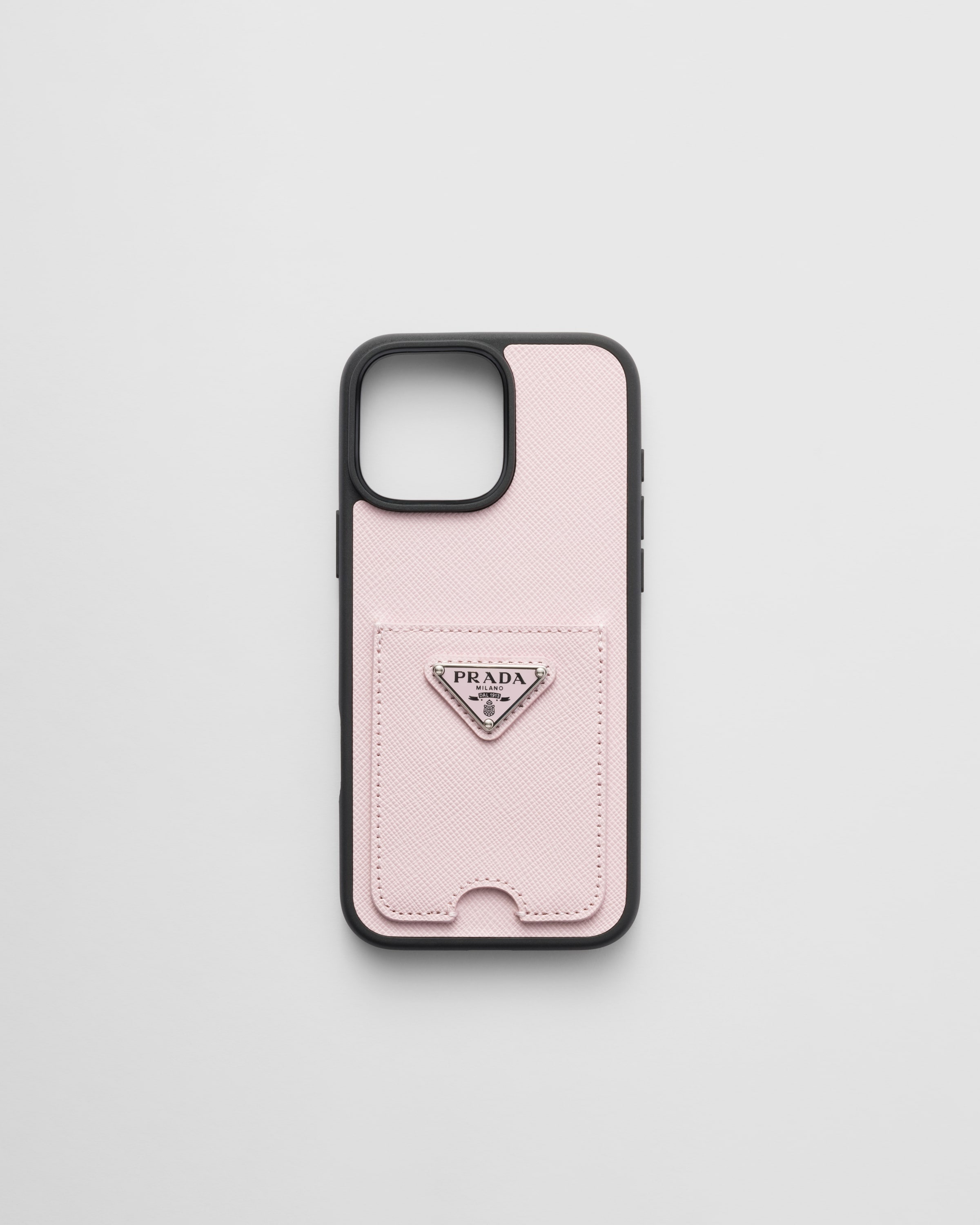 Saffiano leather case for iPhone 16 Pro Max - 1