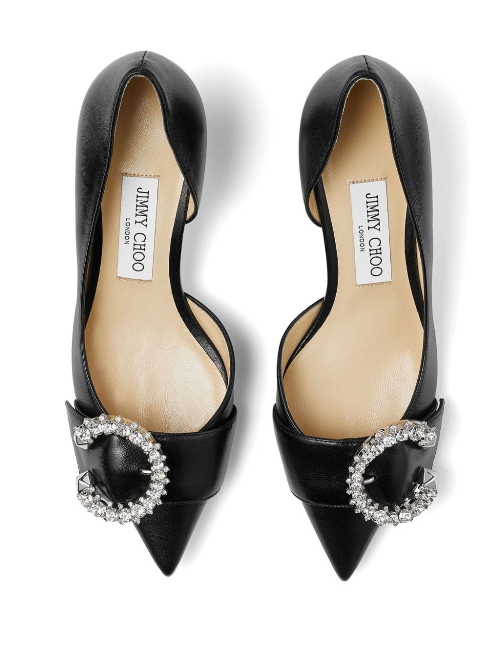 Melva Dorsay 50mm leather pumps - 5