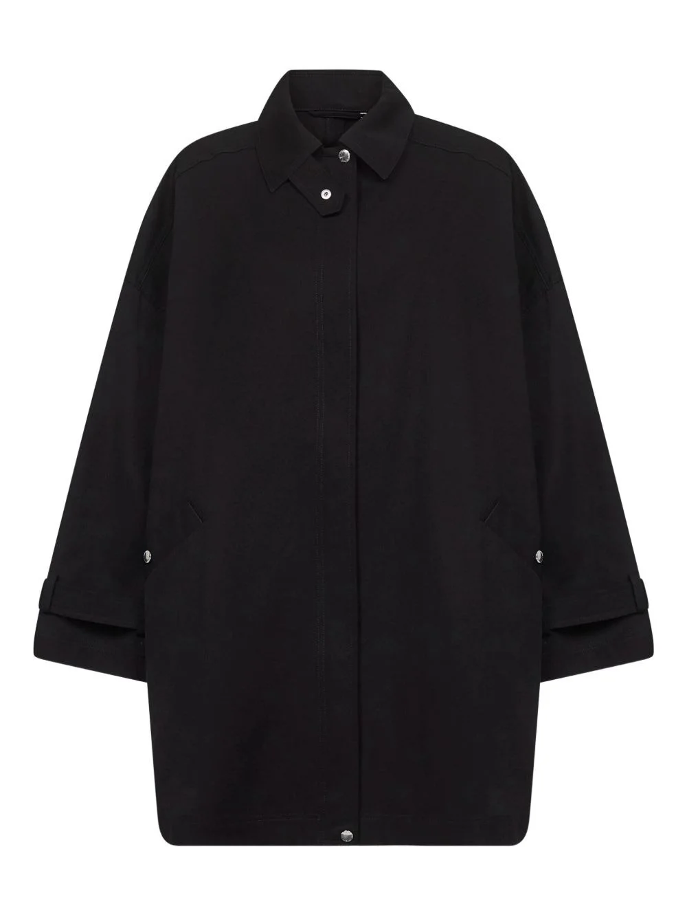 Toteme Women Organic Cotton Oversized Trench Coat - 1