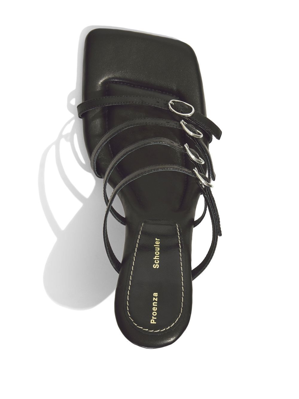 90mm square toe sandals - 4