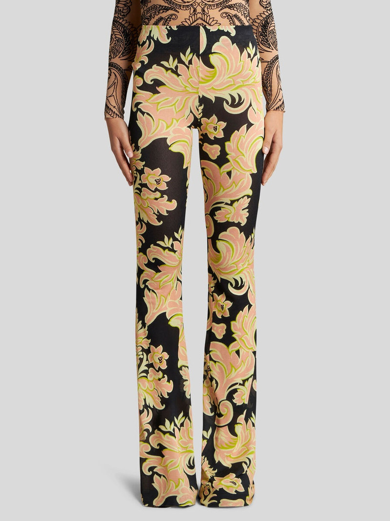 Etro PRINTED JERSEY TROUSERS outlook
