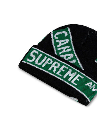 Supreme street signs beanie outlook