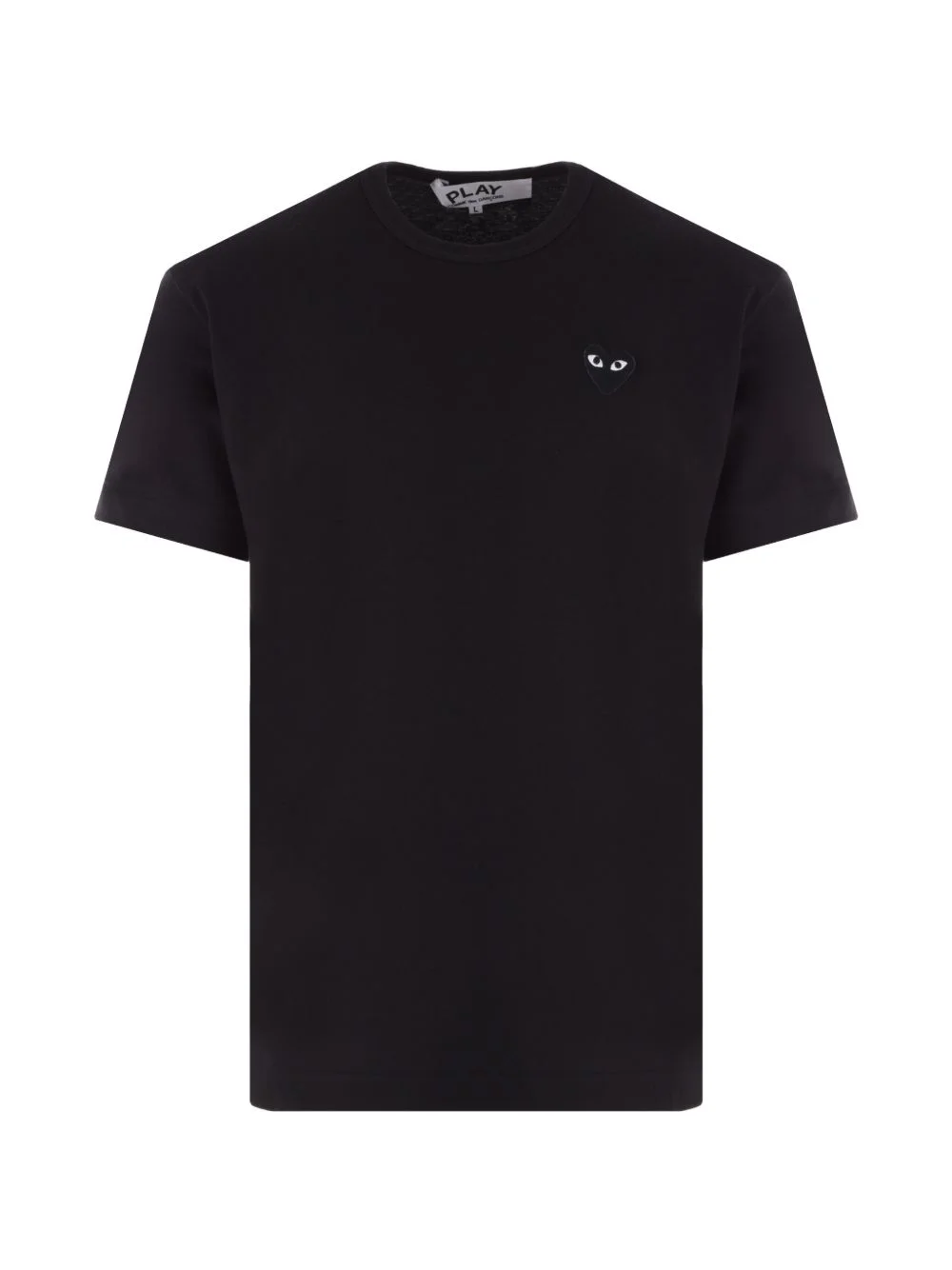 embroidered-heart T-shirt - 1