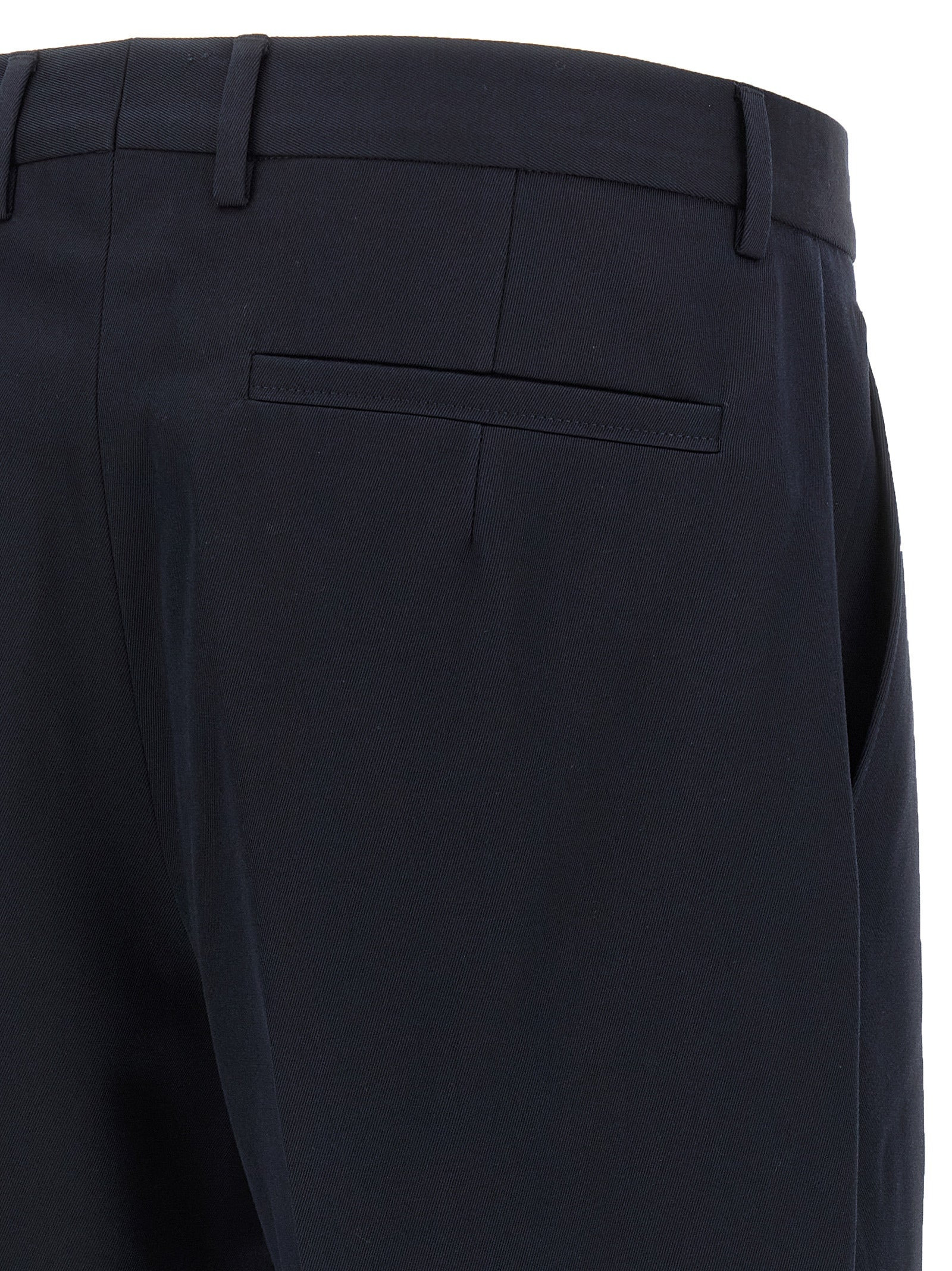 Cotton Wool Pants Blue - 4